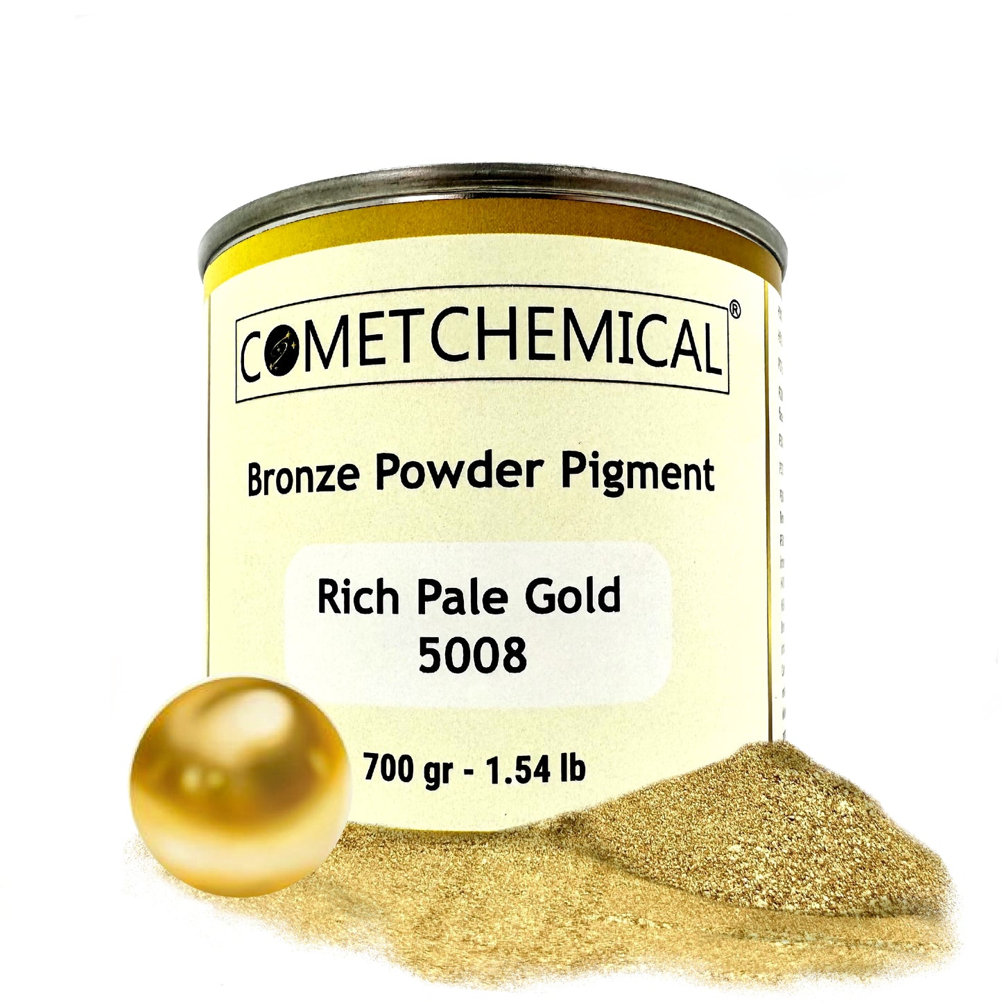 Bronze Powder Pigment - Rich Pale Gold