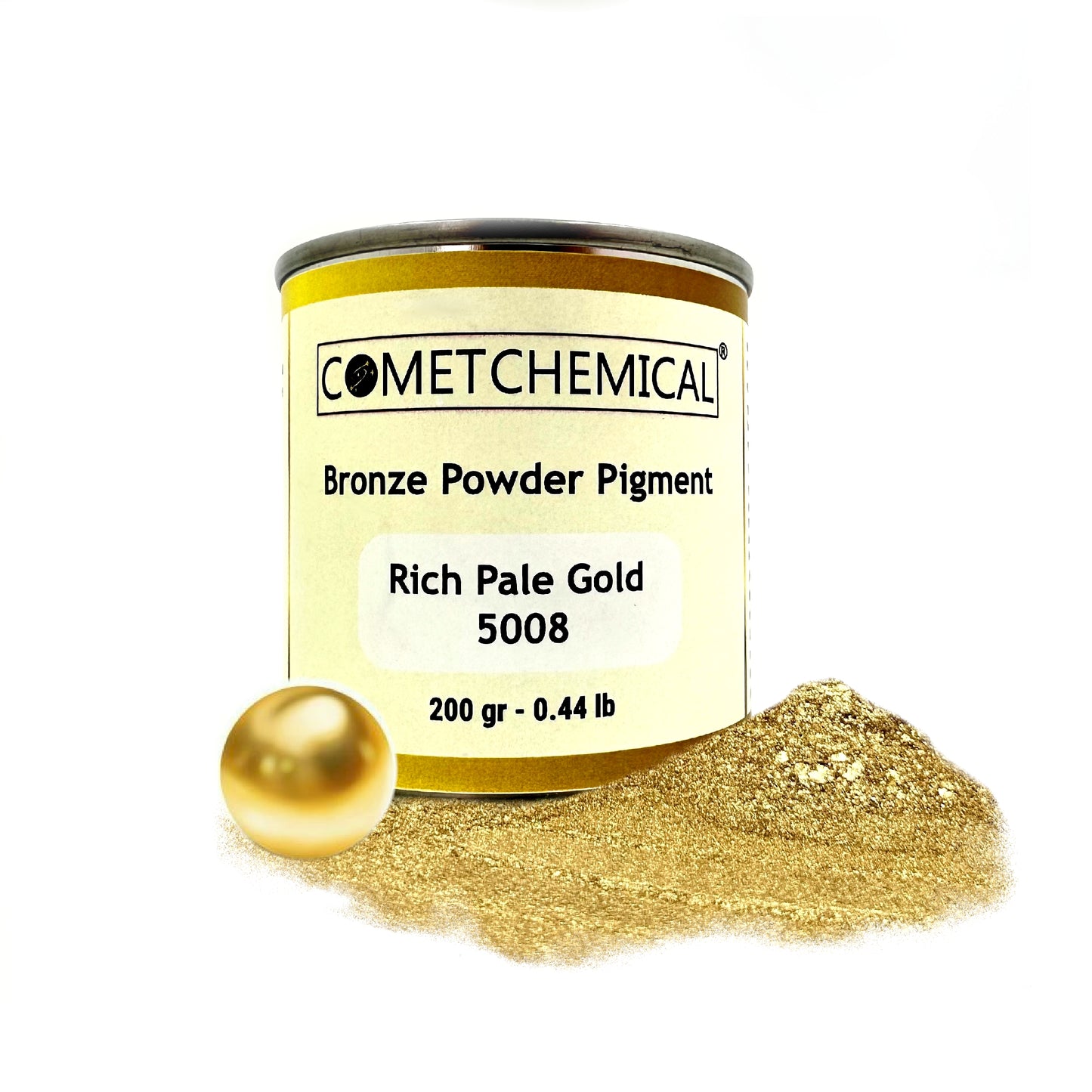 Bronze Powder Pigment - Rich Pale Gold