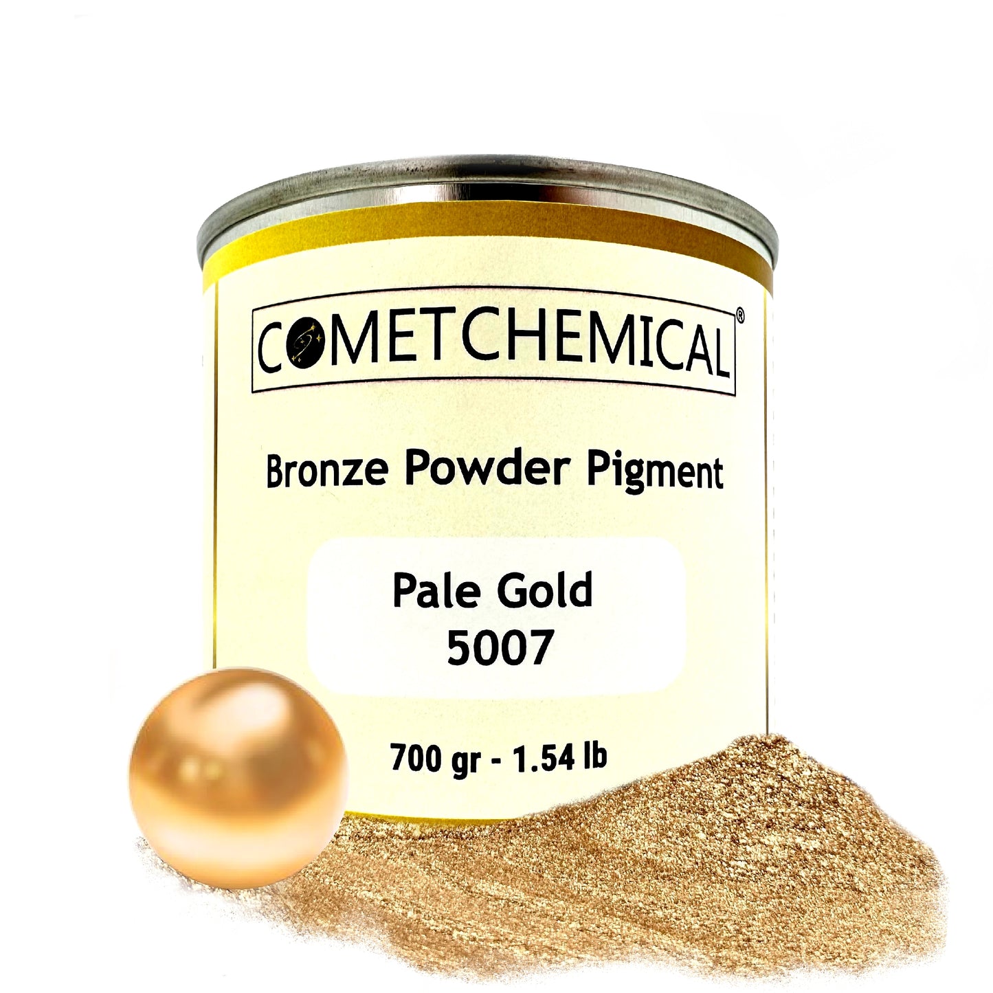 Bronze Powder Pigment - Pale Gold