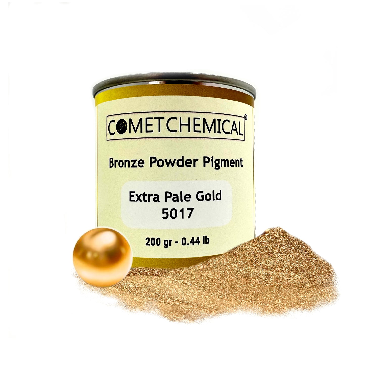 Bronze Powder Pigment - Extra Pale Gold