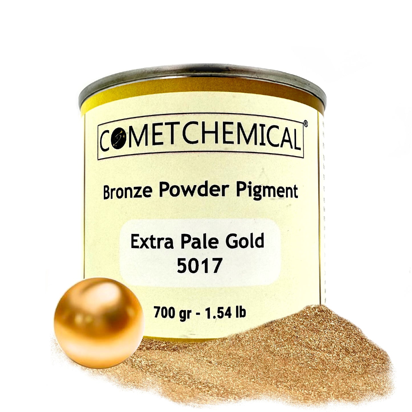 Bronze Powder Pigment - Extra Pale Gold