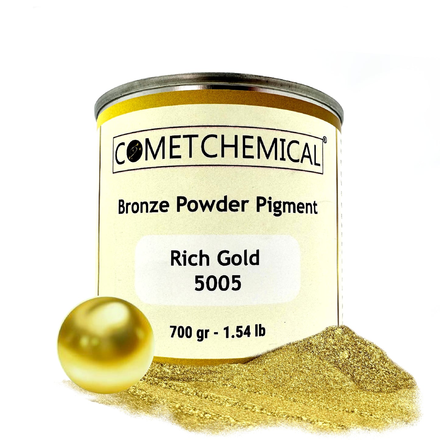 Bronze Powder Pigment - Rich Gold