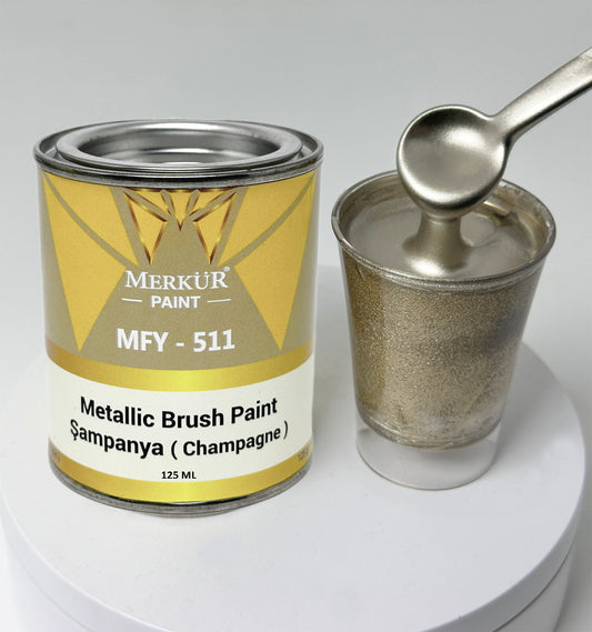 1K - MFY511 Champagne Brush Paint - Solvent Based Acrylic 750g (1.65lb)