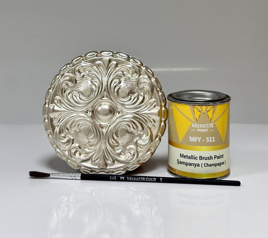 1K - MFY511 Champagne Brush Paint - Solvent Based Acrylic 750g (1.65lb)