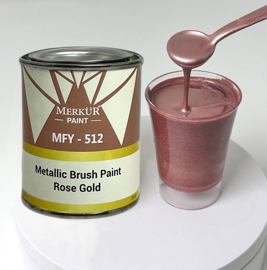 1K - MFY512 Rose Gold Brush Paint - Solvent Based Acrylic 750g (1.65lb)