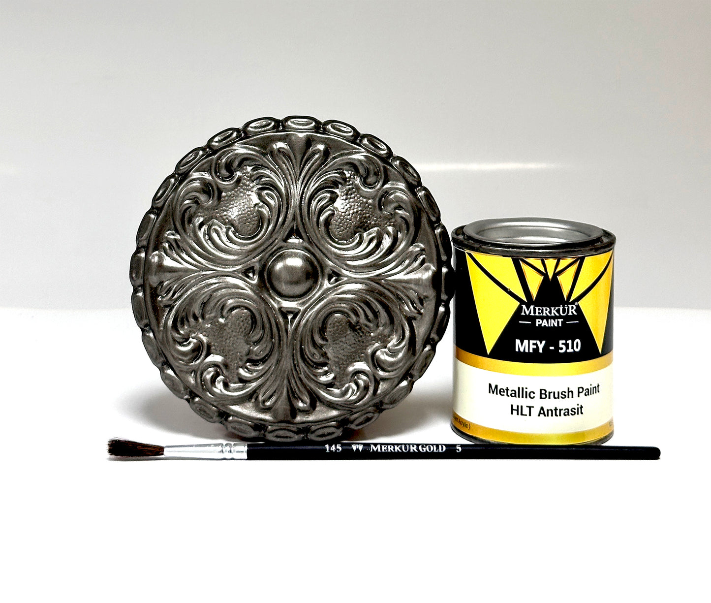 1K - MFY510 HLT Antrasit Brush Paint - Solvent Based Acrylic 750g (1.65lb)